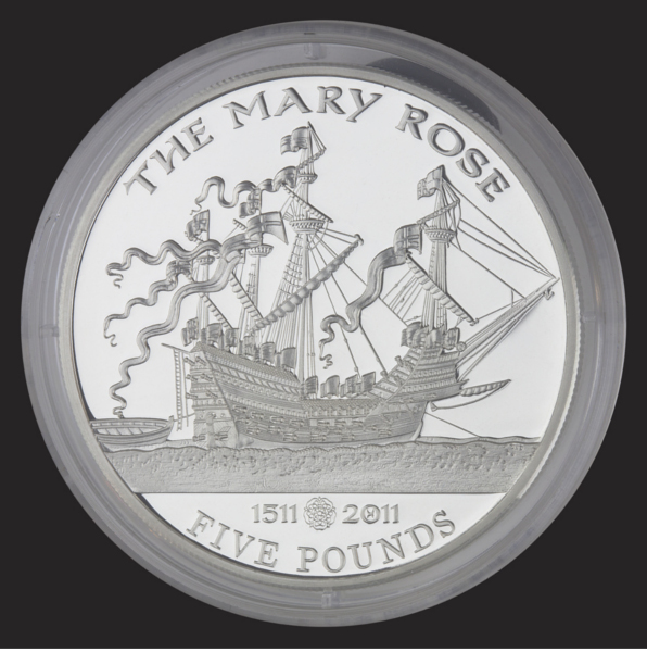 Mary Rose  £5 coin commission